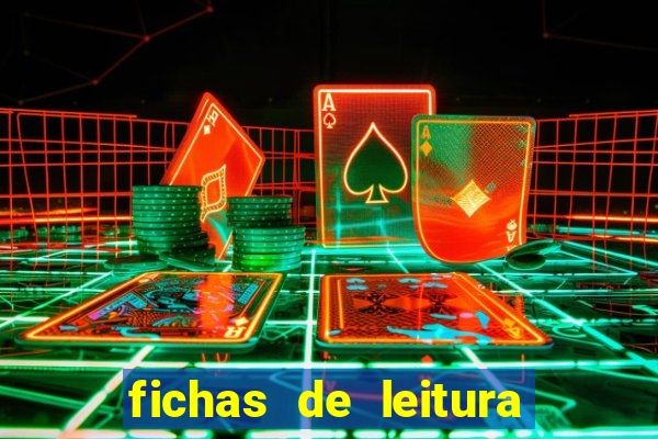fichas de leitura para alfabetizar
